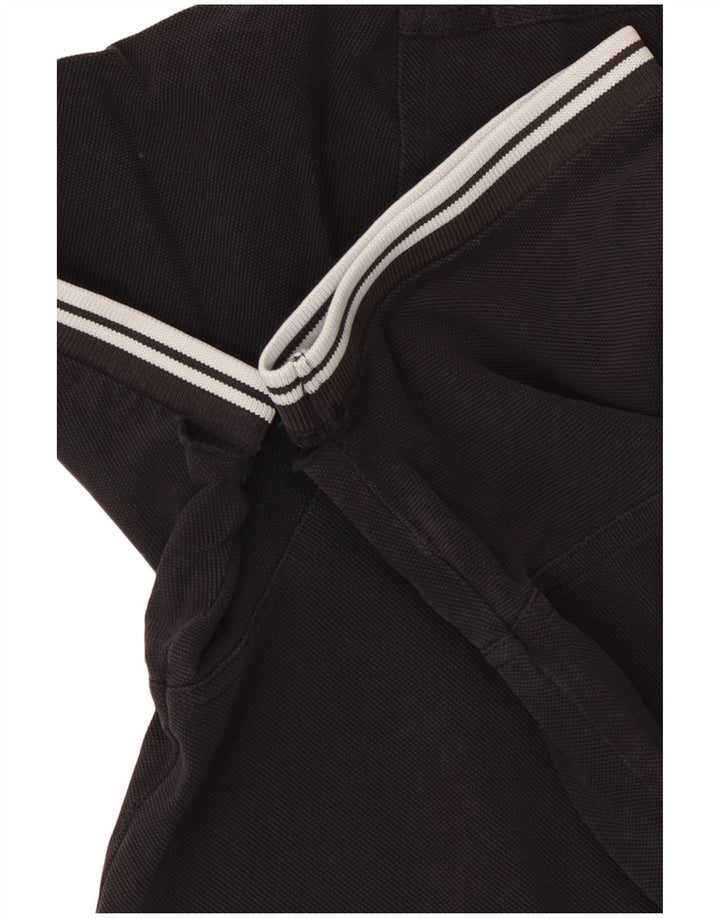 Polo da uomo Fred Perry in cotone blu navy medio
