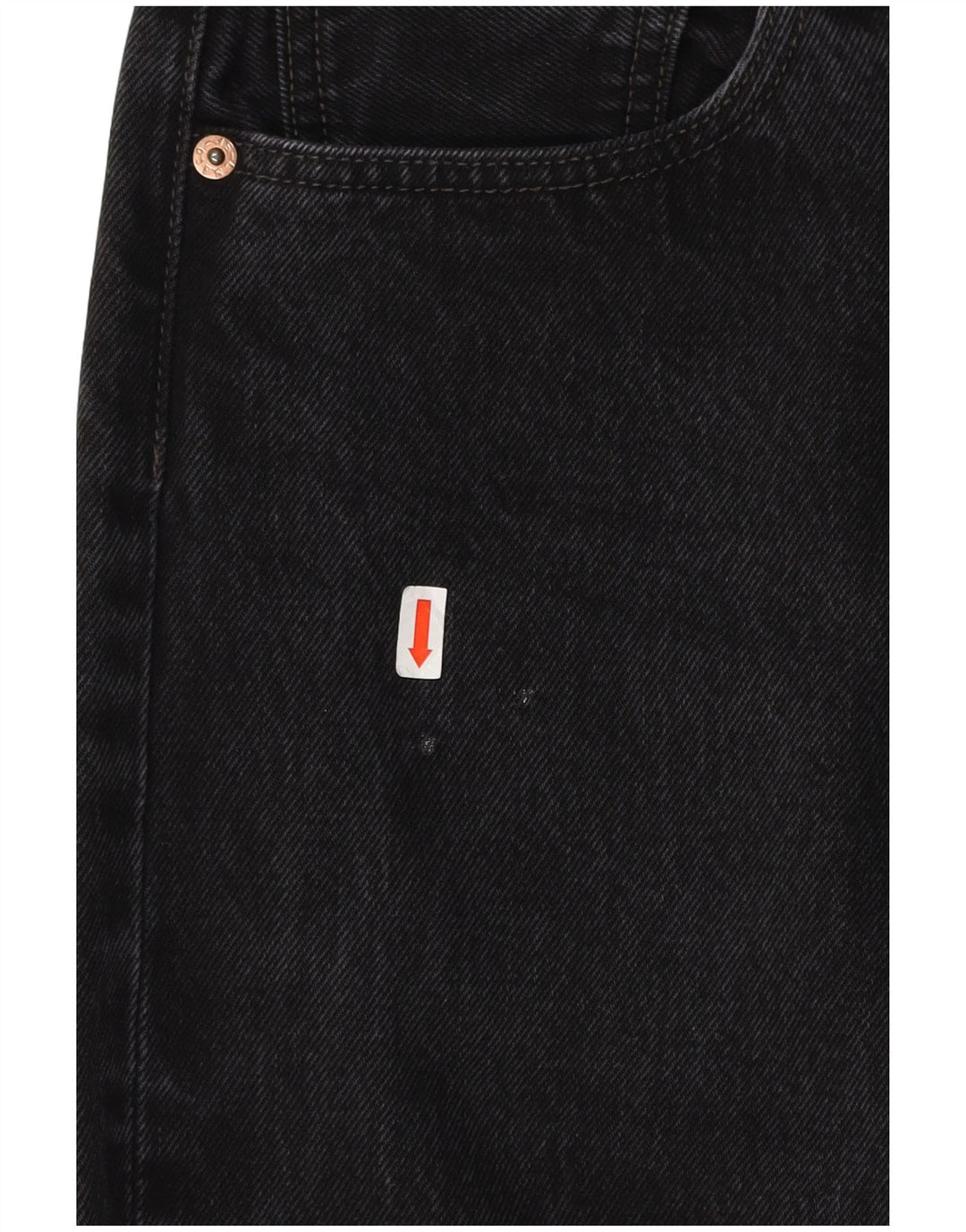 LEVI'S Jeans dritti da uomo 501 W32 L30 cotone nero