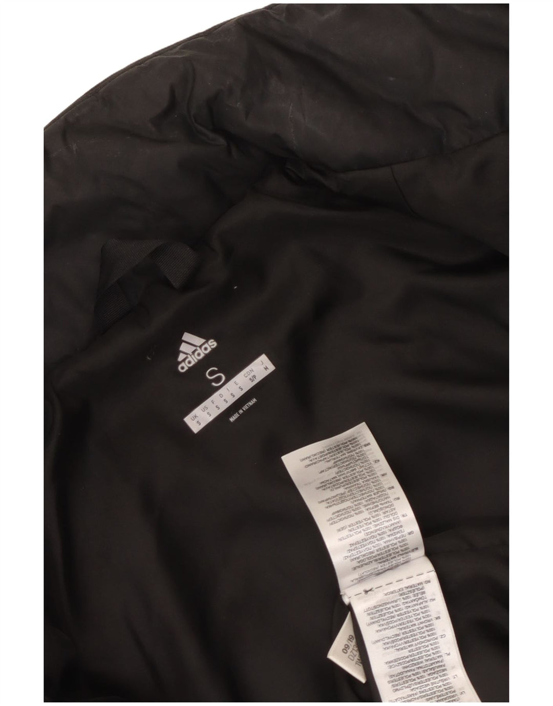 Giacca imbottita da uomo Adidas UK 36 Small poliestere nero