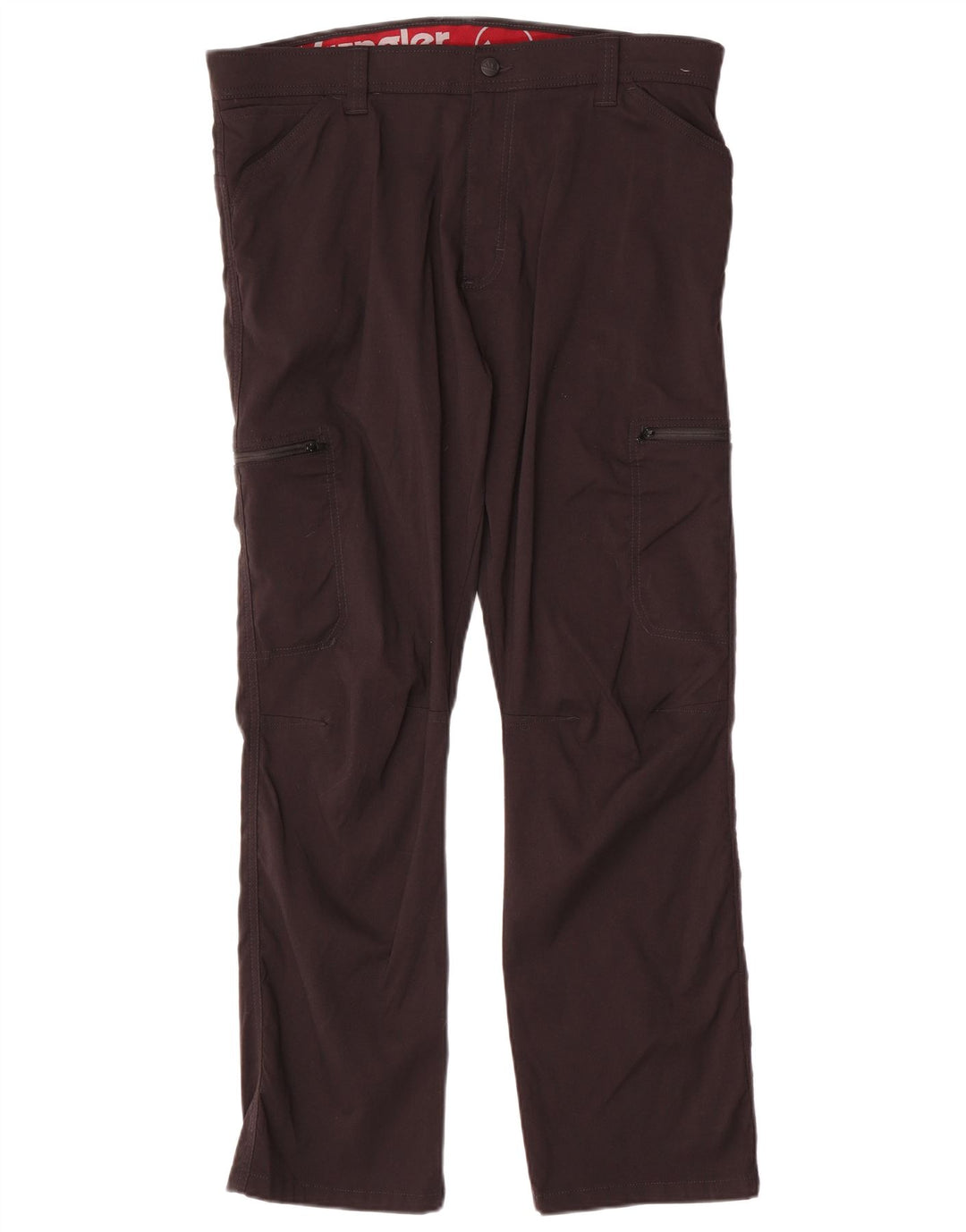 Pantaloni cargo dritti da uomo WRANGLER W36 L30 nylon nero