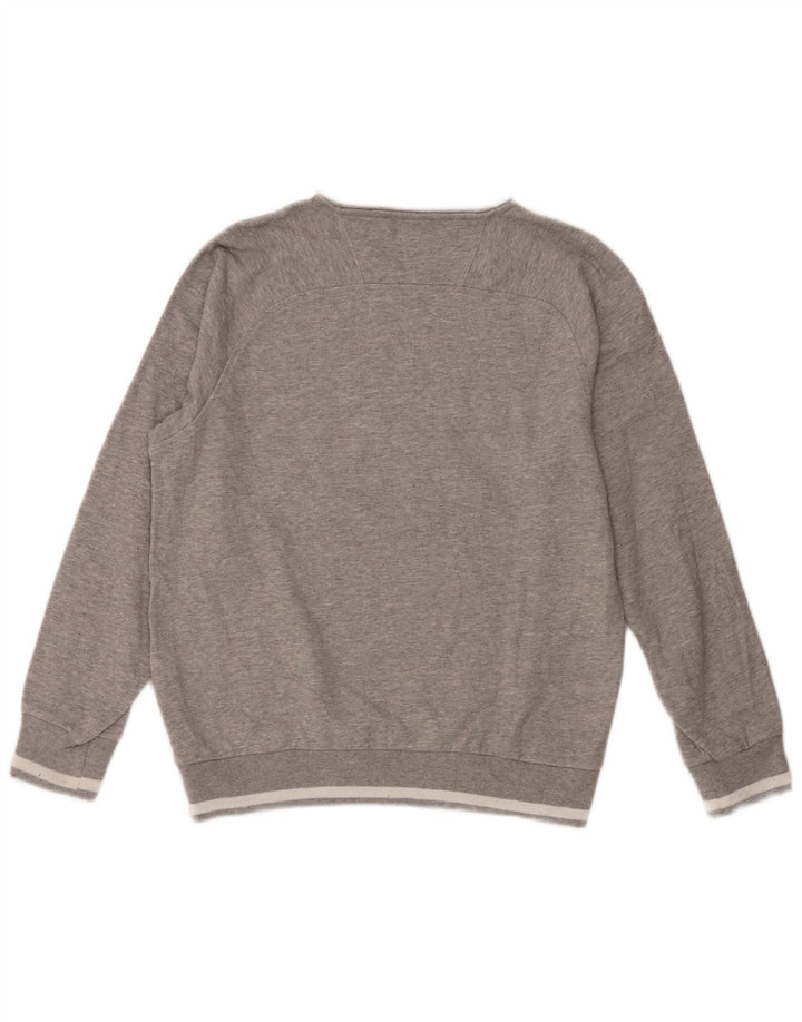 Felpa con grafica da donna Champion UK 14 Colorblock grigio medio