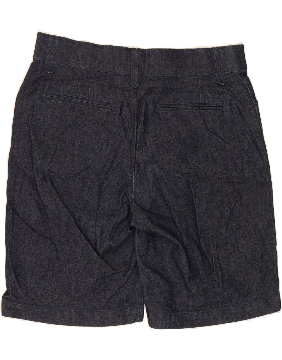 LEE Womens Casual Shorts US 12 Large W32 Navy Blue Cotton Vintage Lee and Second-Hand Lee from Messina Hembry 