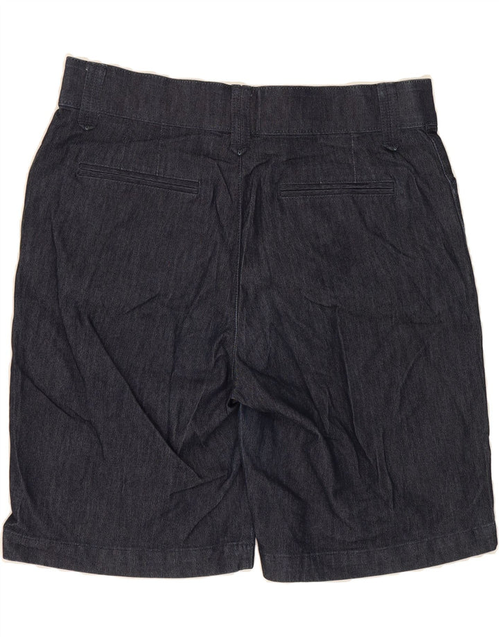 LEE Womens Casual Shorts US 12 Large W32 Navy Blue Cotton Vintage Lee and Second-Hand Lee from Messina Hembry 