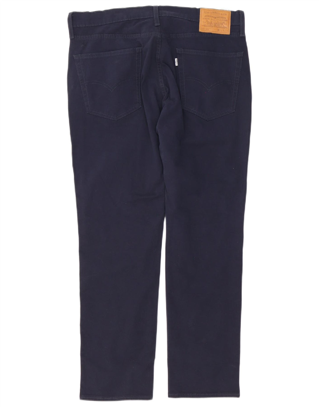 Levi's Uomo 511 Slim Jeans W36 L30 Blu Navy Cotone