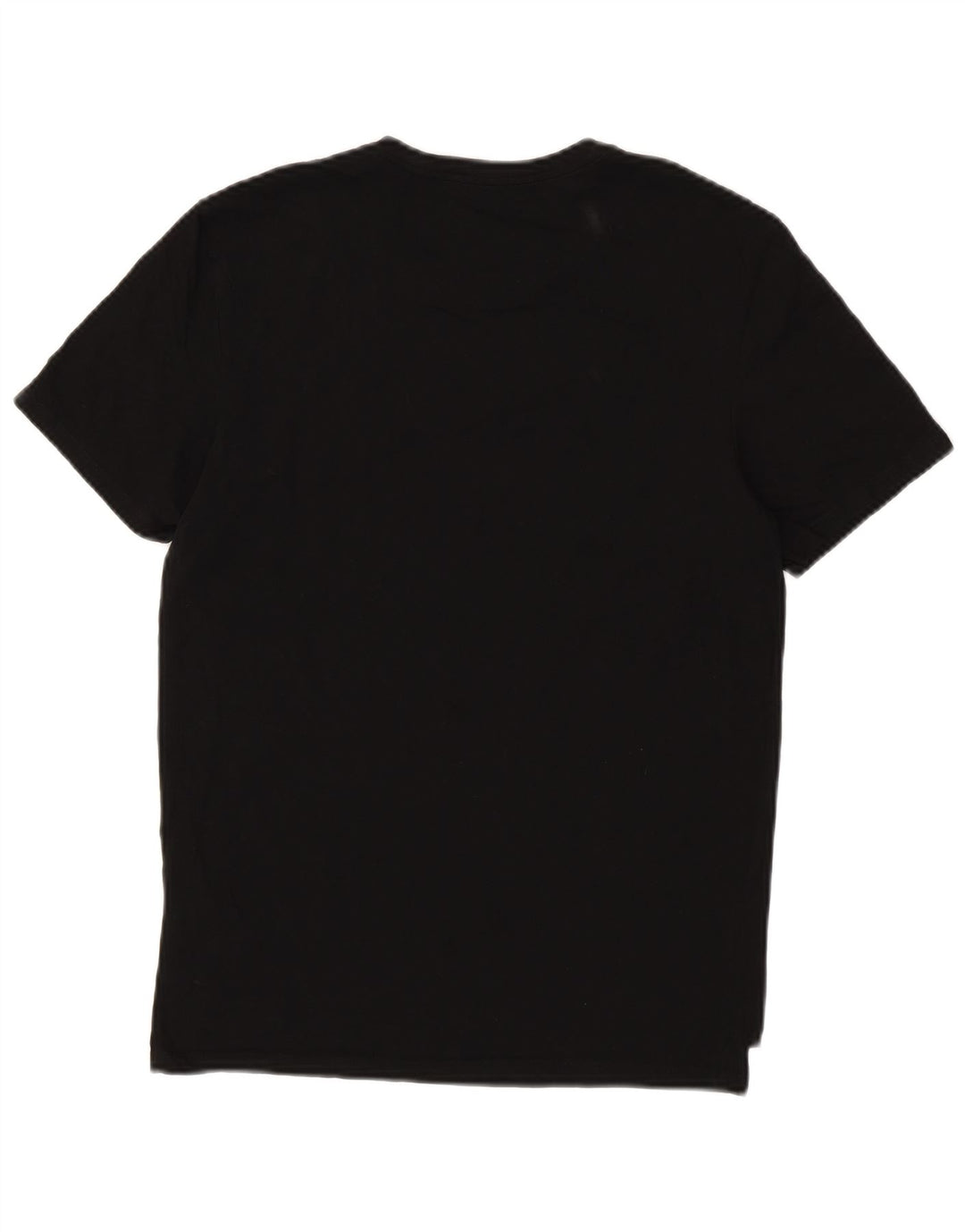 LACOSTE Womens T-Shirt Top UK 14 Large Black Cotton