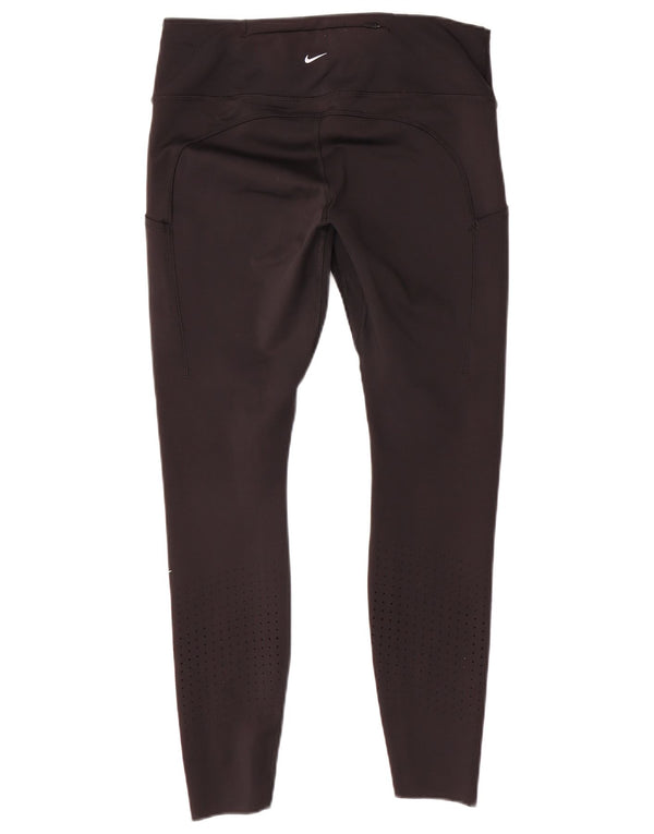 Leggings Nike Dri Fit da donna UK 14 grande poliestere nero