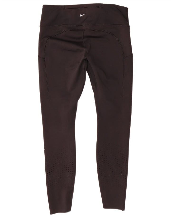 Leggings Nike Dri Fit da donna UK 14 grande poliestere nero