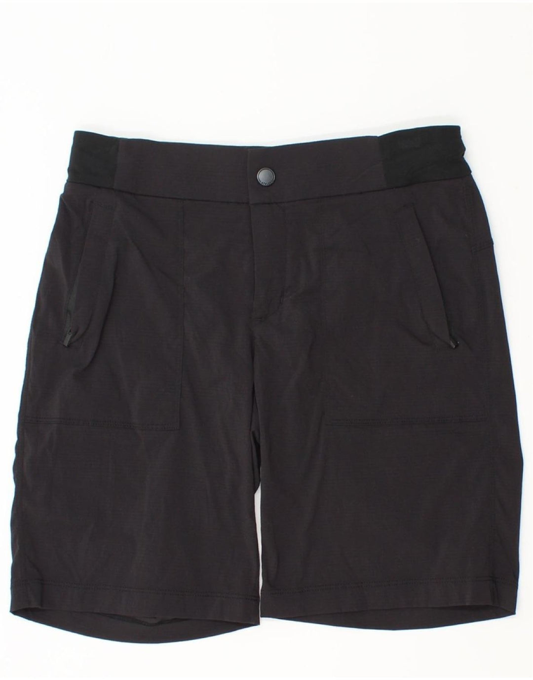 ATHLETA Womens Bermuda Shorts US 2 XS W29  Black Nylon Vintage Athleta and Second-Hand Athleta from Messina Hembry 