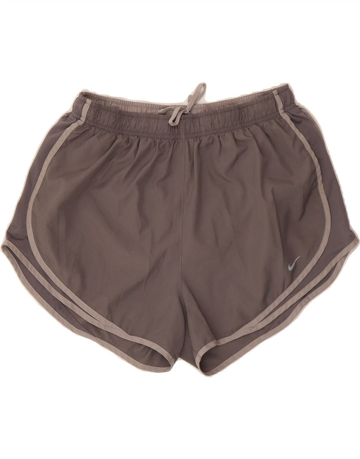NIKE Womens Dri Fit Sport Shorts UK 18 XL  Grey Polyester Vintage Nike and Second-Hand Nike from Messina Hembry 