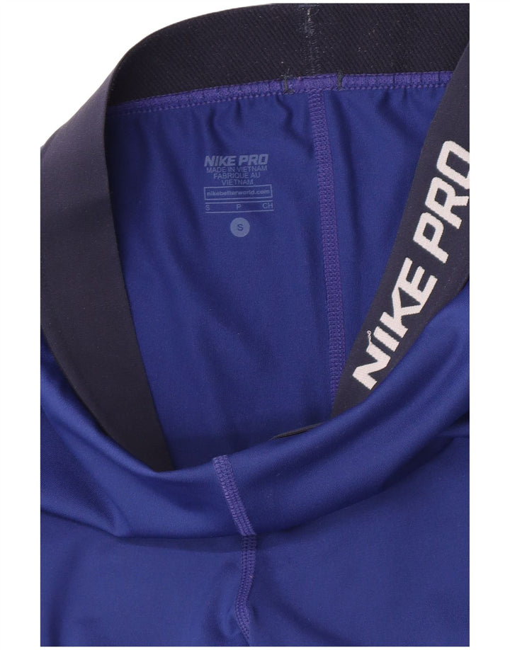 Leggings Nike Dri Fit Capri da donna UK 10 piccoli blu