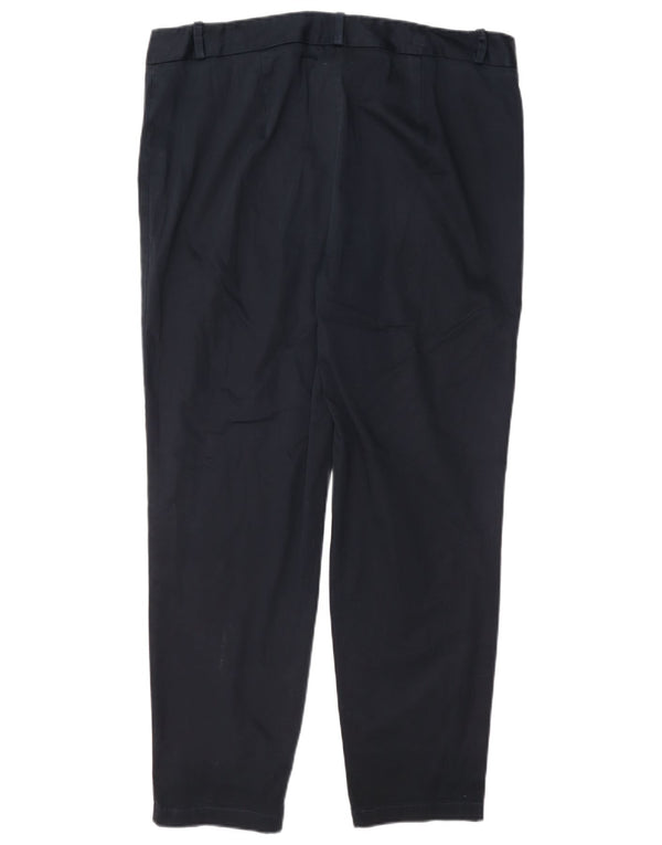 Pantaloni casual da donna Marks & Spencer UK 16 Large W38 L28 Blu navy