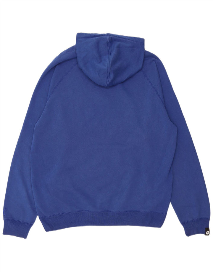 Felpa con cappuccio grafica PUMA da uomo XL in cotone blu