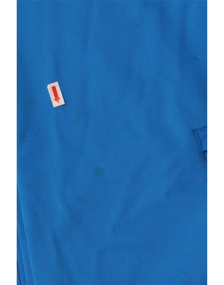 Giacca superiore della tuta da uomo Nike in poliestere blu medio