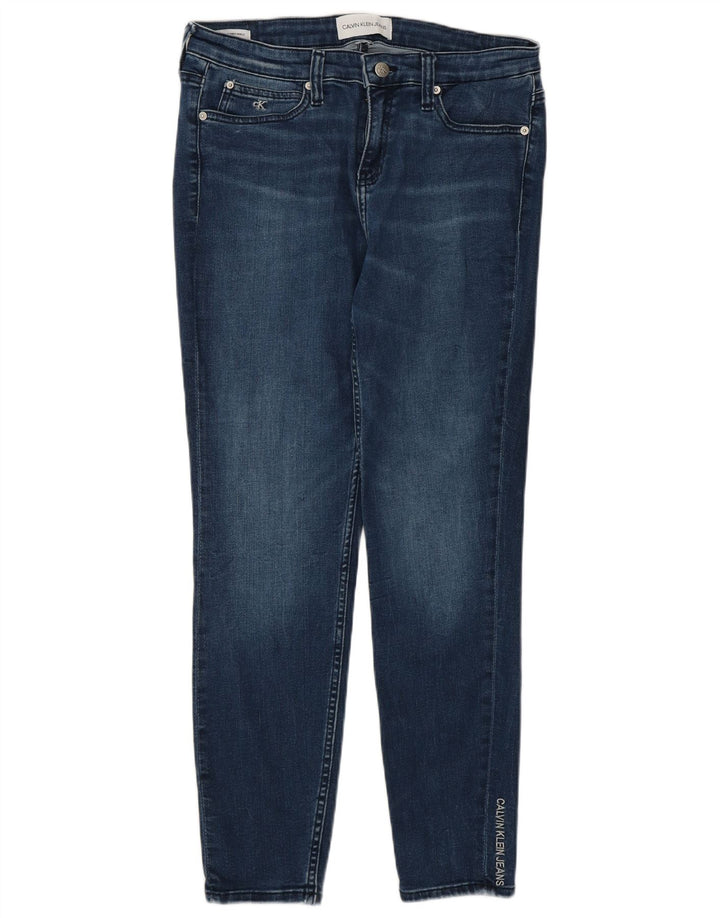 Jeans skinny da donna Calvin Klein W30 L27 Blu navy