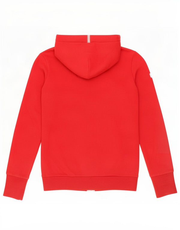Maglione con cappuccio e zip da donna Superdry UK 10 Small Rosso Poliestere