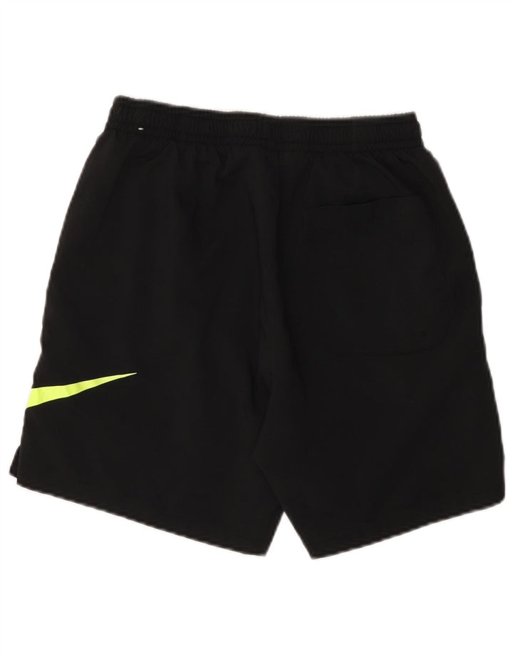 Pantaloncini sportivi Nike da uomo con grafica media in poliestere nero