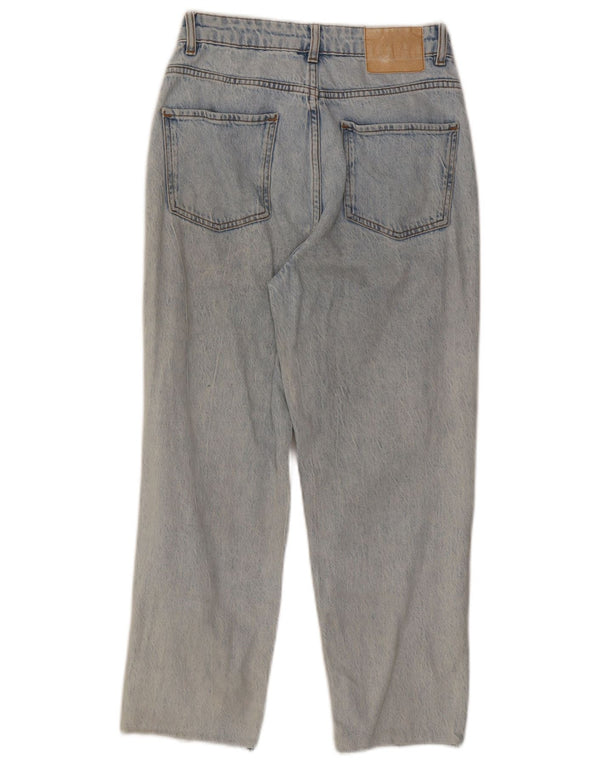 Jeans dritti da donna Zara EU 36 XS W26 L23 cotone blu