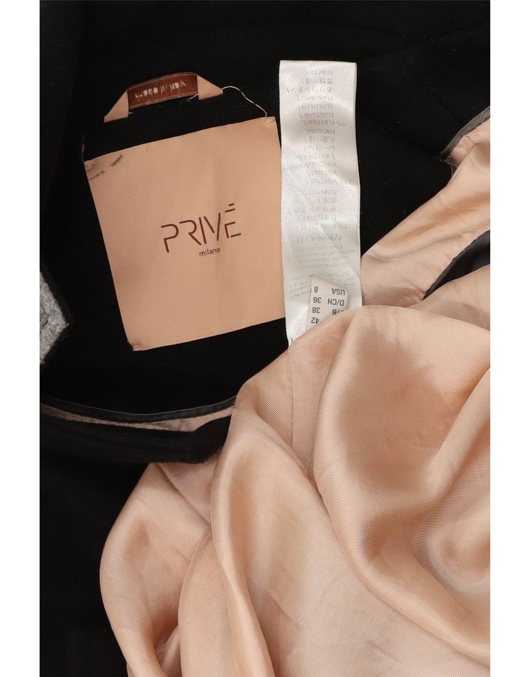 Soprabito oversize aperto da donna Prive IT 42 medio nero