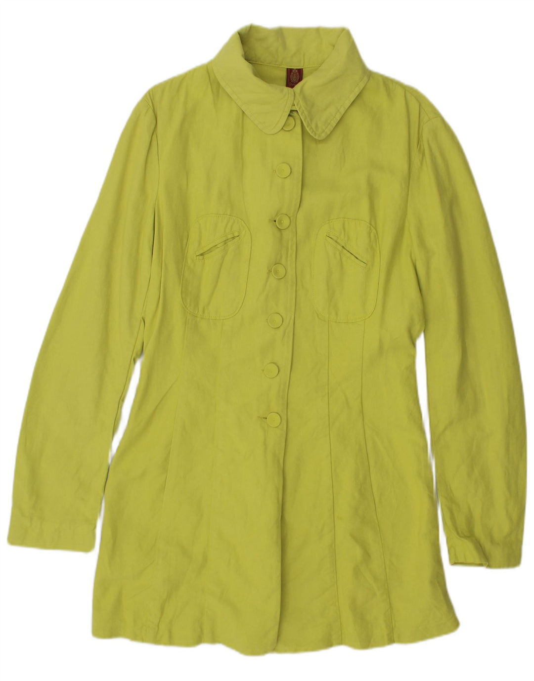 Soprabito vintage da donna UK 14 grande verde