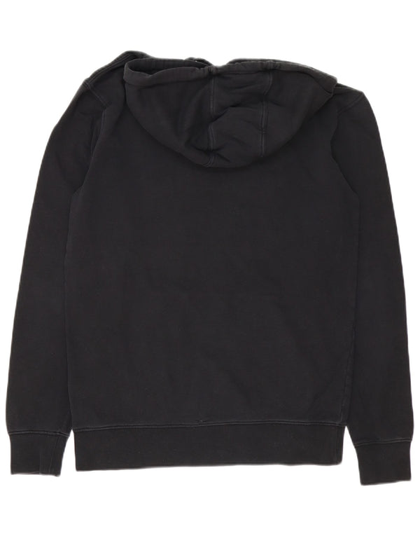 Felpa con cappuccio grafica da uomo Vans XS in cotone nero