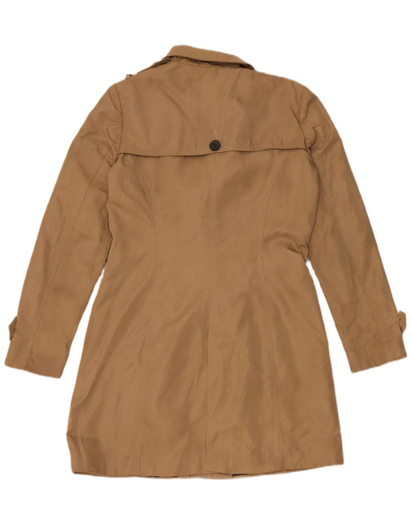 Trench da donna Zara UK 14 Poliestere beige medio