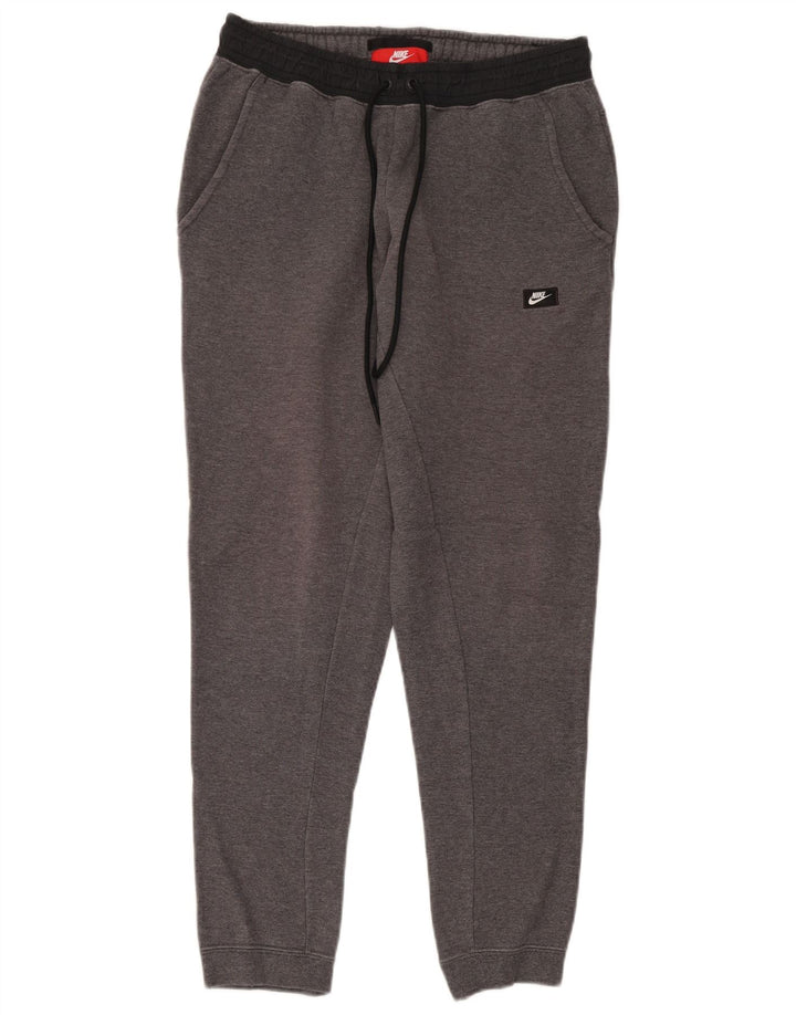 Pantaloni da tuta da uomo Nike Joggers in cotone grigio medio