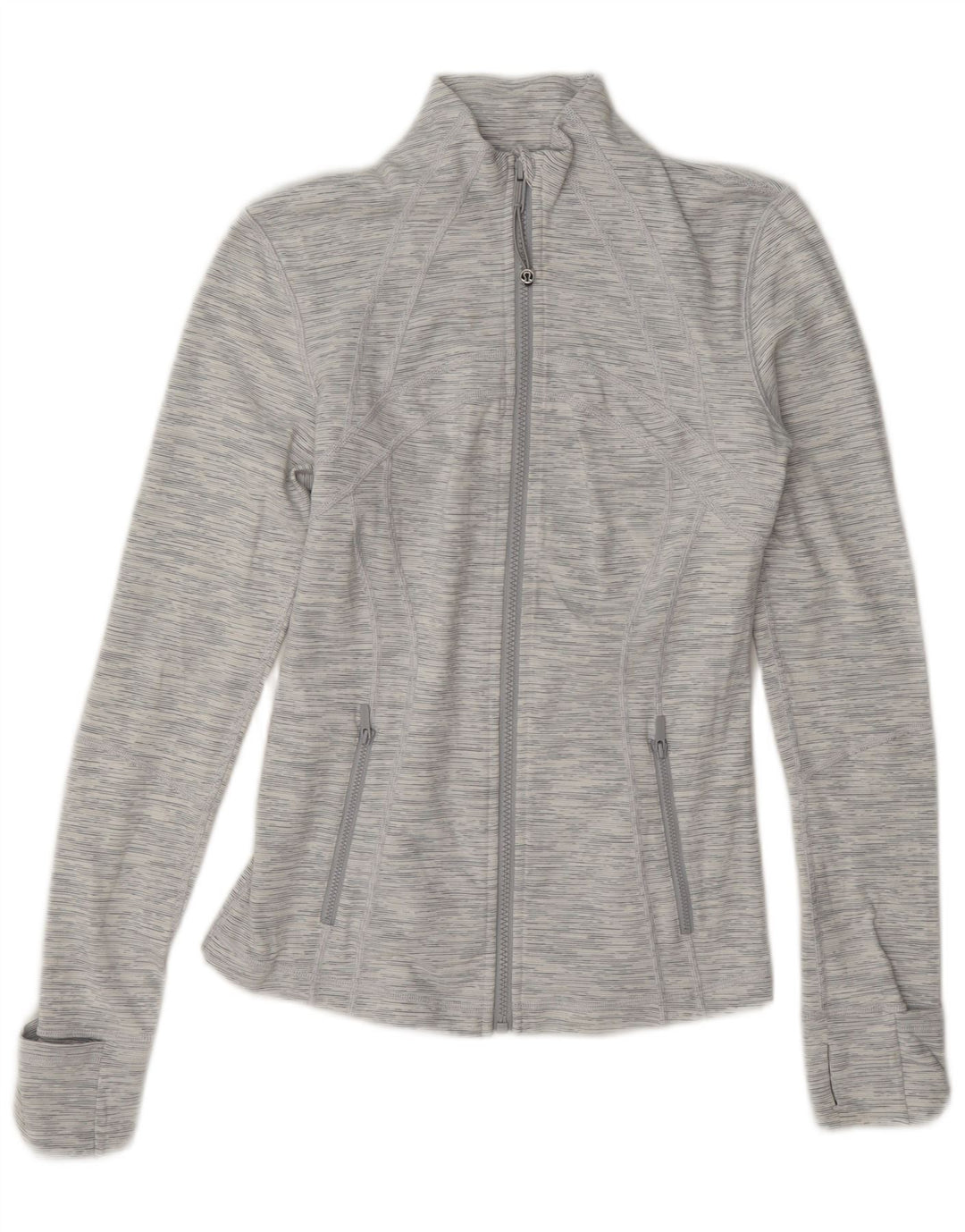 Giacca da tuta da donna Lululemon US 6 Grigio medio chiazzato