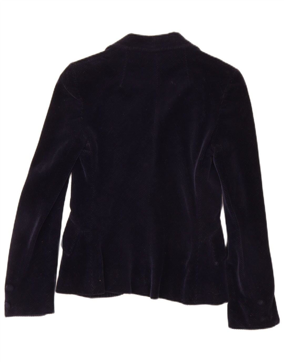 PIERRE D'ALBY Set gonna da donna in 2 pezzi in velluto a coste UK 10 piccolo W24 blu navy