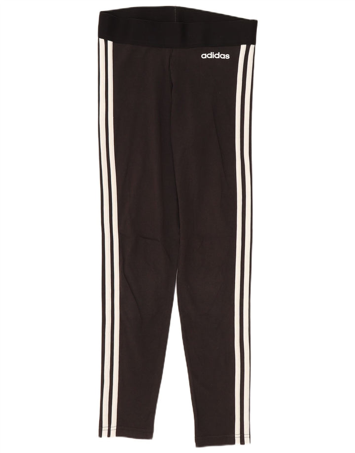 Leggings Adidas da donna UK 8/10 piccolo cotone nero