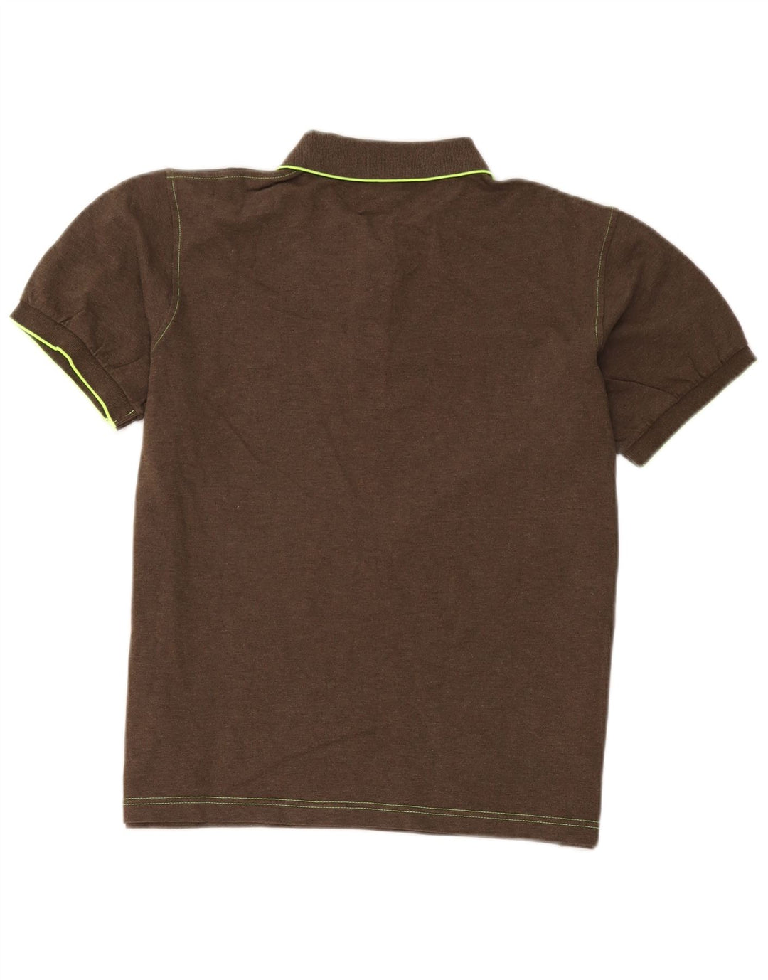 Polo da uomo Sun68 grande in cotone marrone