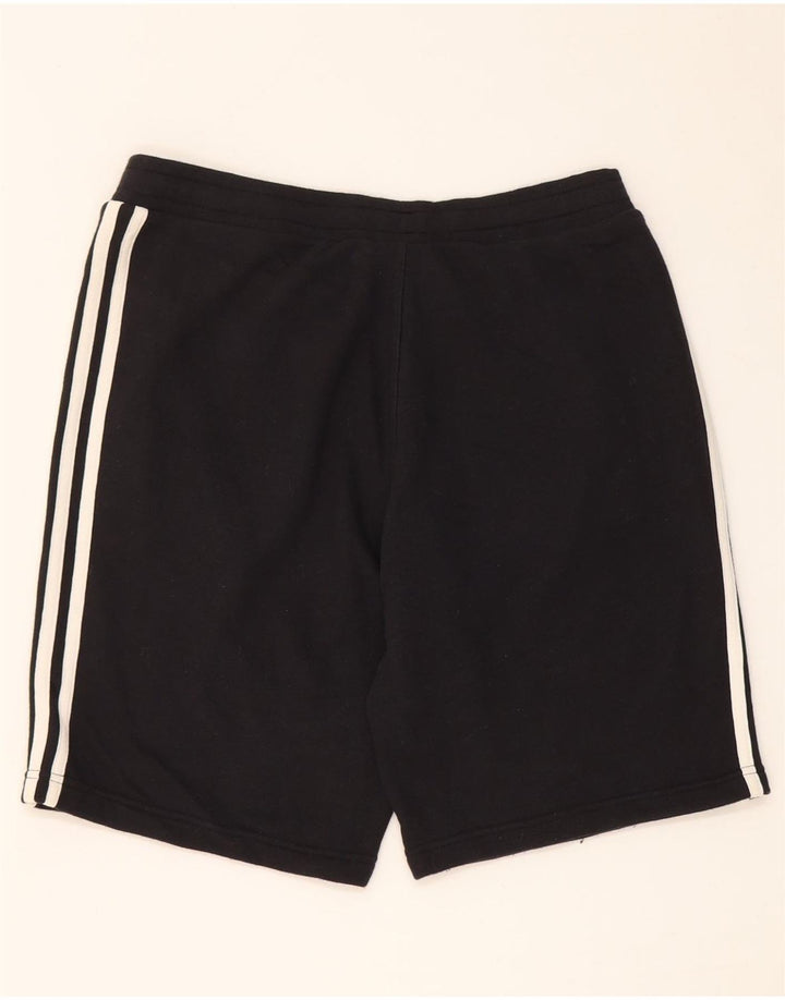Pantaloncini sportivi Adidas da uomo medio cotone nero