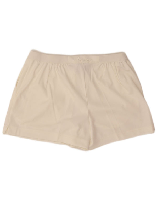 Pantaloncini chino da donna AUSTRALIAN L'ALPINA IT 52 2XL W30 Poliestere bianco