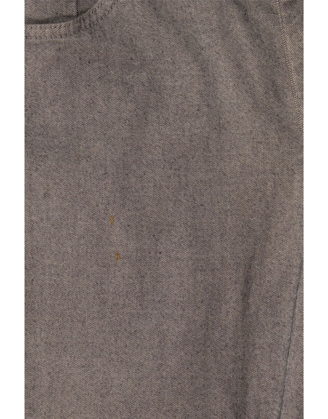 Pantaloni casual slim da uomo Ted Baker W32 L30 cotone grigio