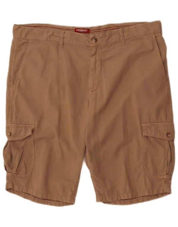 Pantaloncini cargo da uomo Carrera IT 52 XL W36 Cotone beige