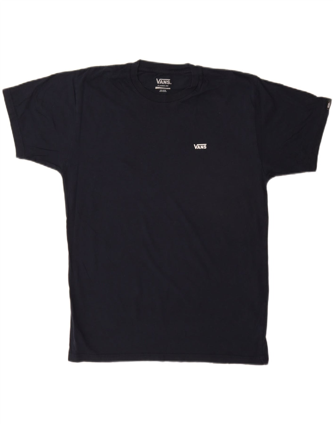 T-shirt da uomo Vans Classic Fit, vestibilità media, in cotone blu navy