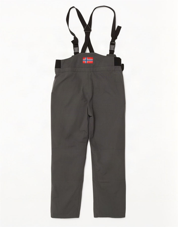 Pantaloni da sci salopette da uomo Napapijri 2XL grigio poliammide