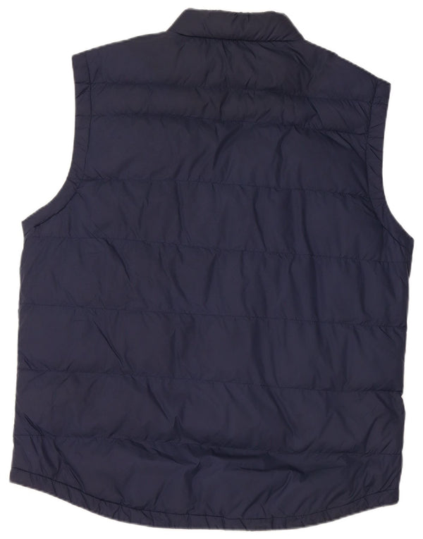 Gilet imbottito da uomo Jack Wills UK 42 XL nylon blu navy