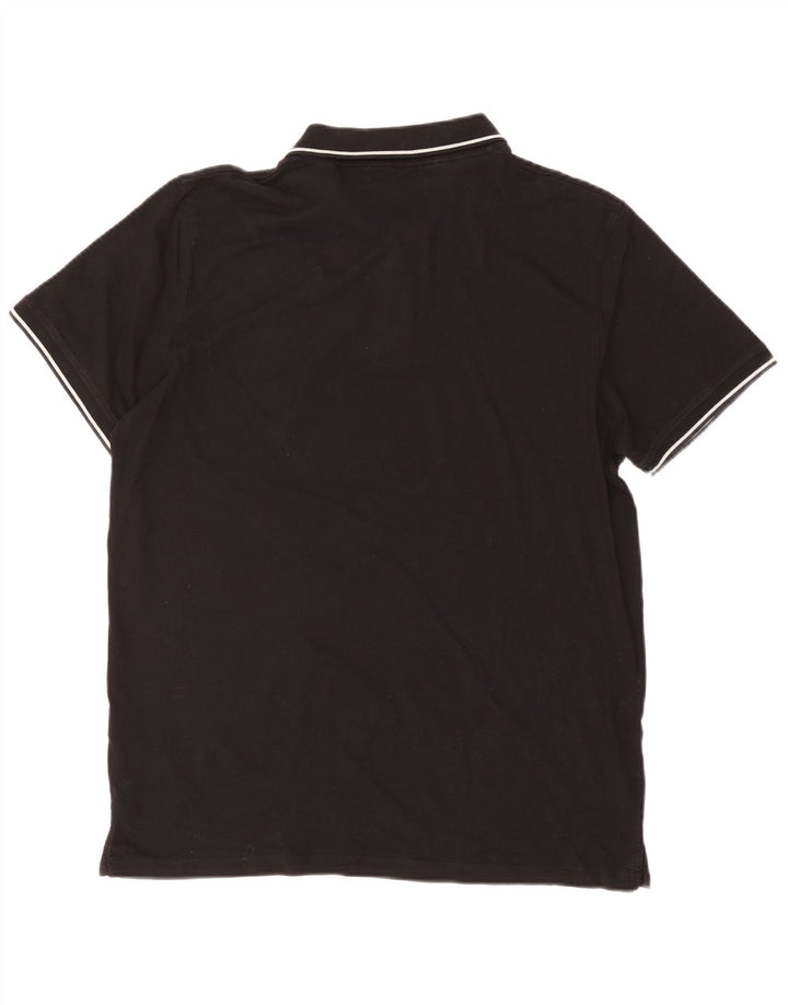 Polo da uomo Jack & Jones XL in cotone nero