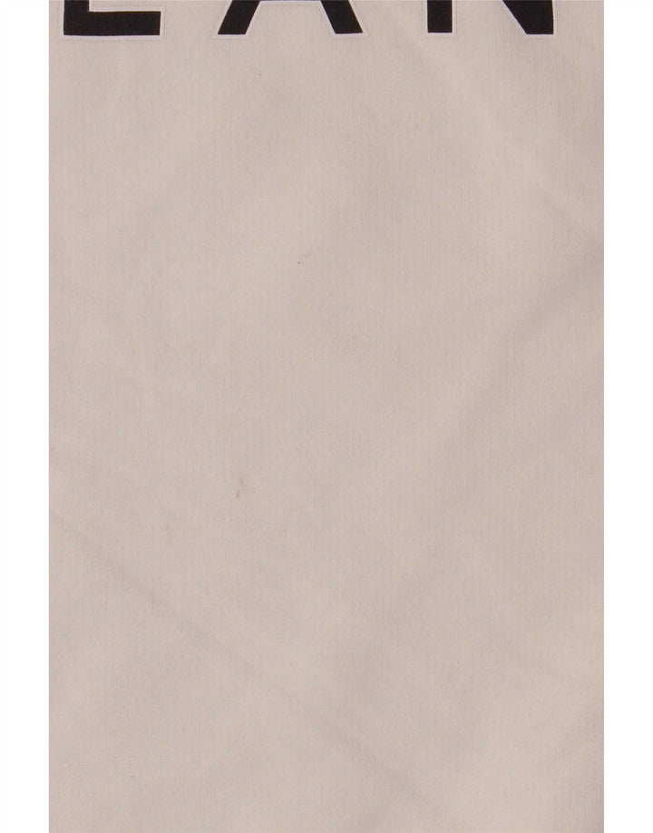 Felpa grafica da uomo Tommy Hilfiger Maglione cotone bianco medio