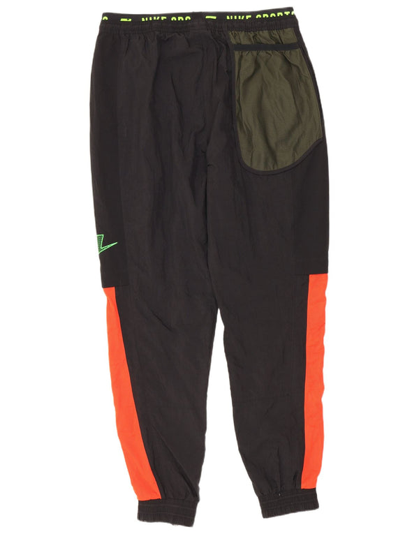 NIKE Pantaloni da tuta con grafica da uomo Joggers Small Black Colourblock