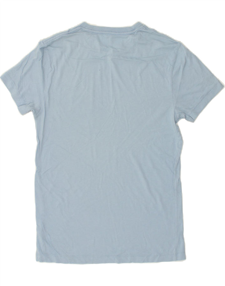J. CREW Mens T-Shirt Top Small Blue Cotton | Vintage J. Crew | Thrift | Second-Hand J. Crew | Used Clothing | Messina Hembry 