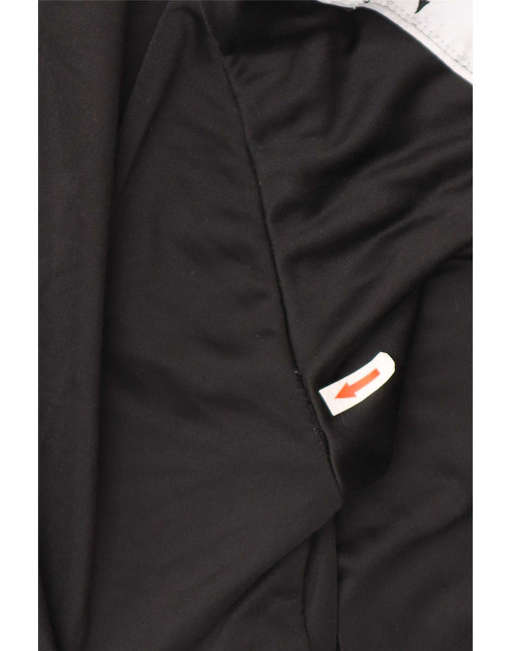 Giacca da tuta grafica da donna Kappa UK 10 Small Black Colourblock