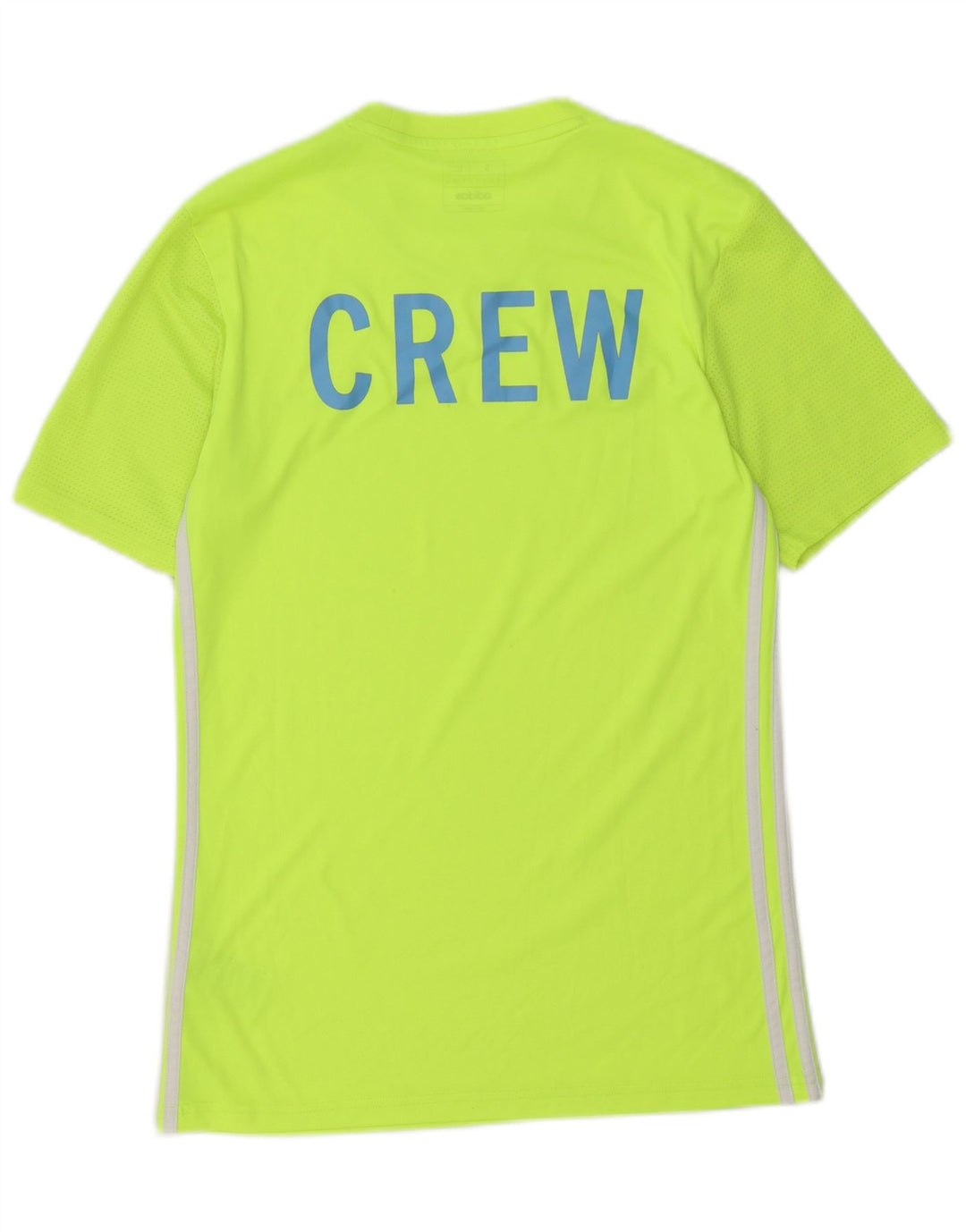 T-shirt grafica Adidas da uomo slim fit, piccola, in poliestere verde