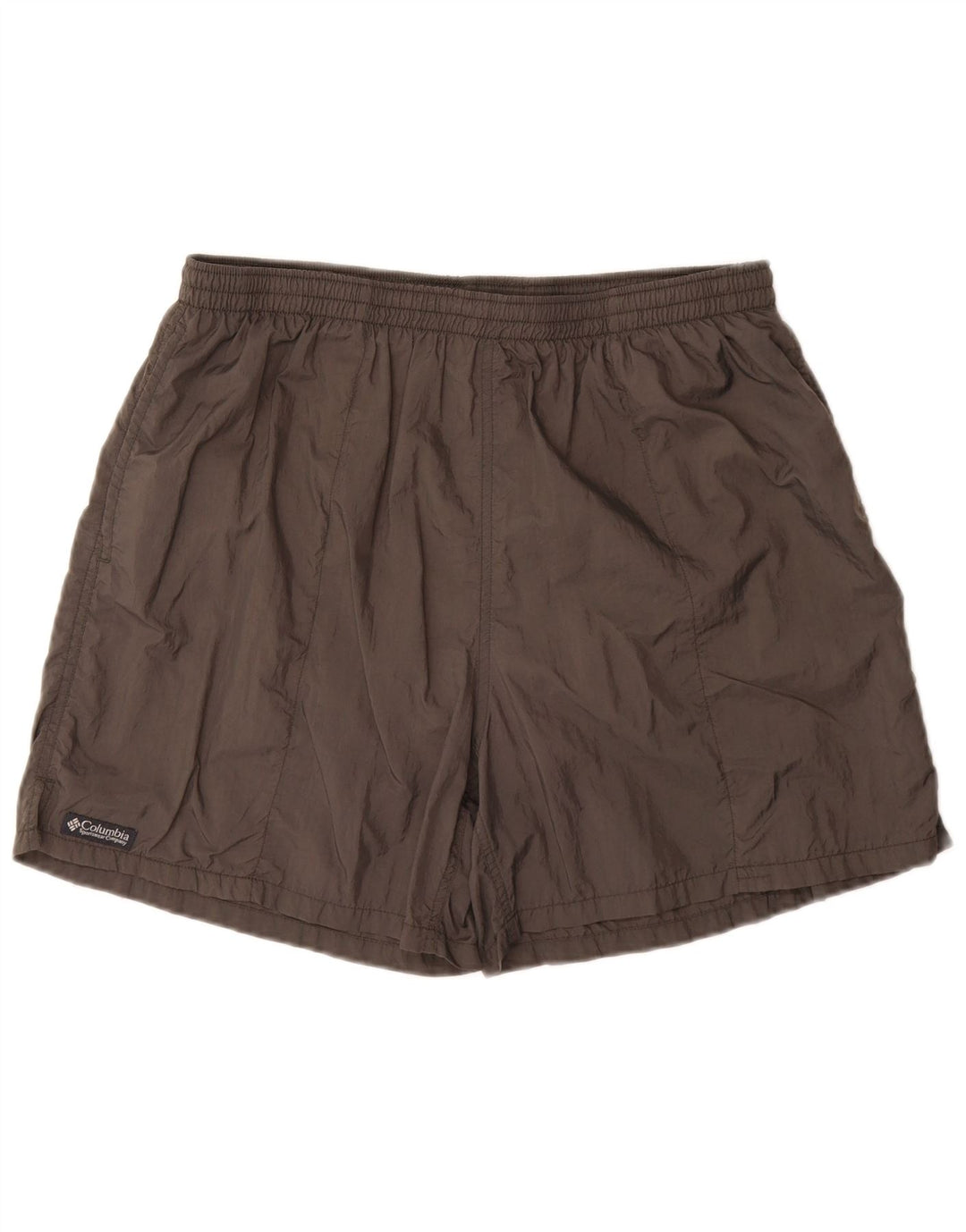 Pantaloncini da bagno Columbia da uomo grandi in poliestere grigio