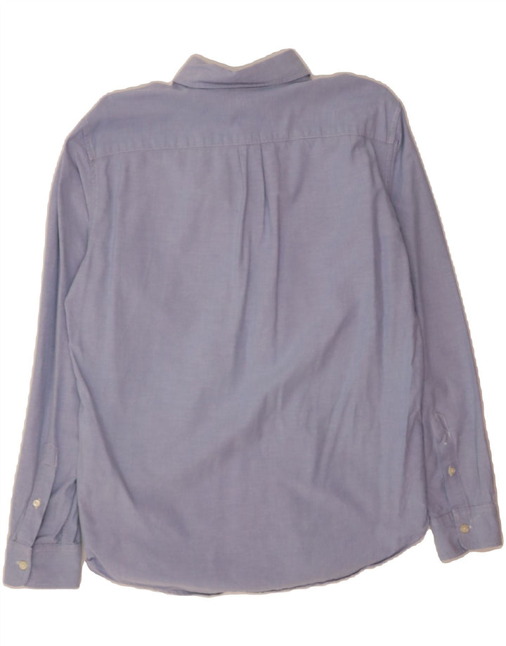 GAP Mens Standard Fit Shirt  Medium Blue Cotton Vintage Gap and Second-Hand Gap from Messina Hembry 