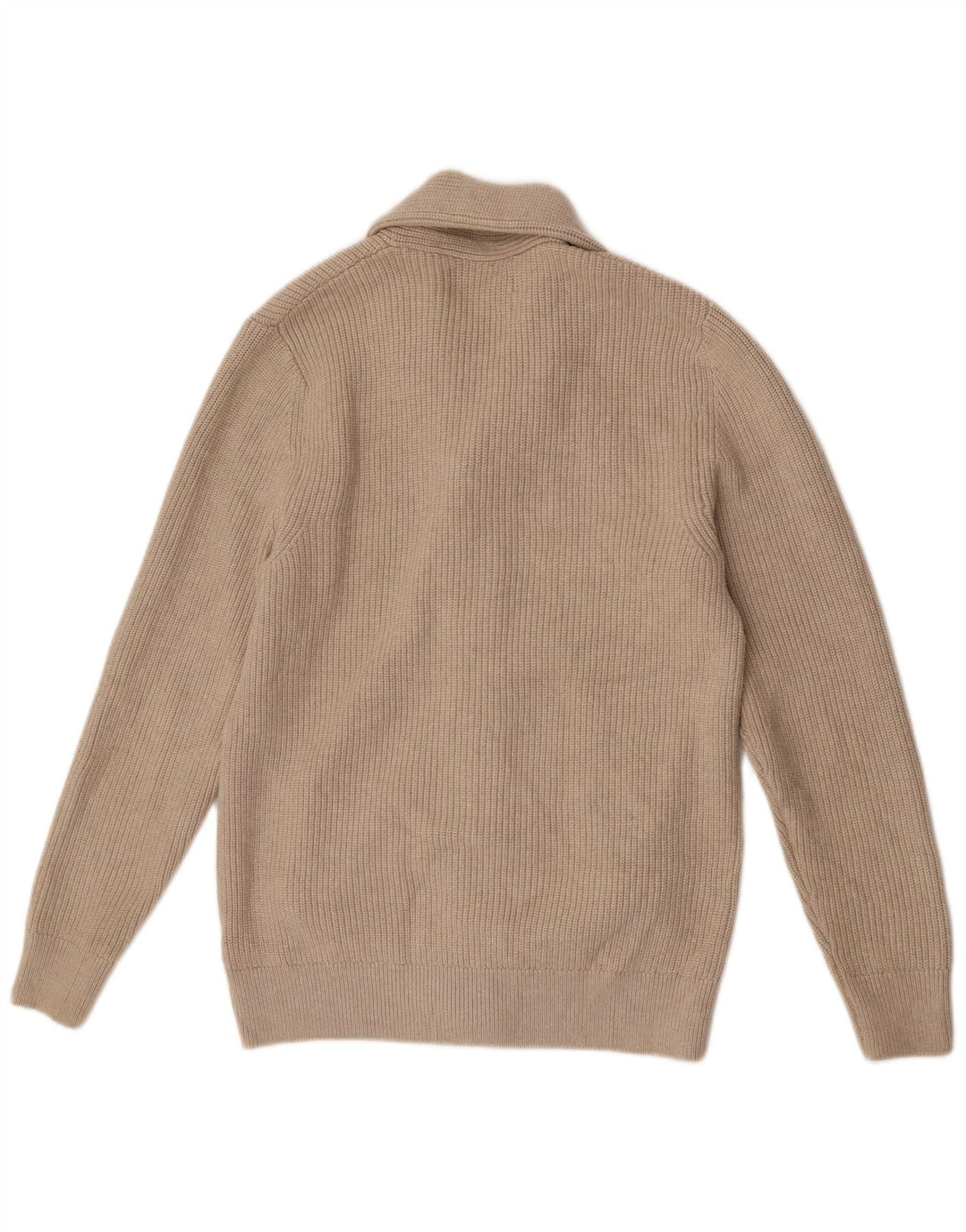 Maglione cardigan da uomo Marks & Spencer Poliestere beige medio