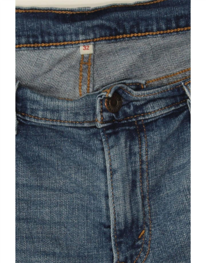 LEVI'S Womens Denim Shorts W32 Medium Blue Cotton Vintage Levi's and Second-Hand Levi's from Messina Hembry 