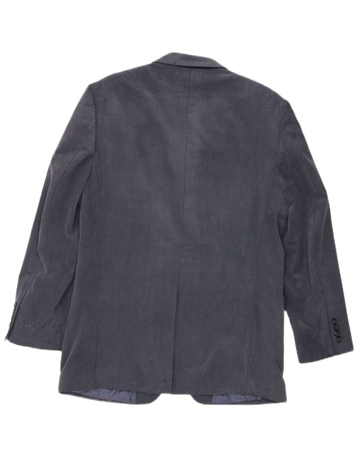 Giacca blazer a 2 bottoni da uomo Marks & Spencer UK 40 medio blu navy