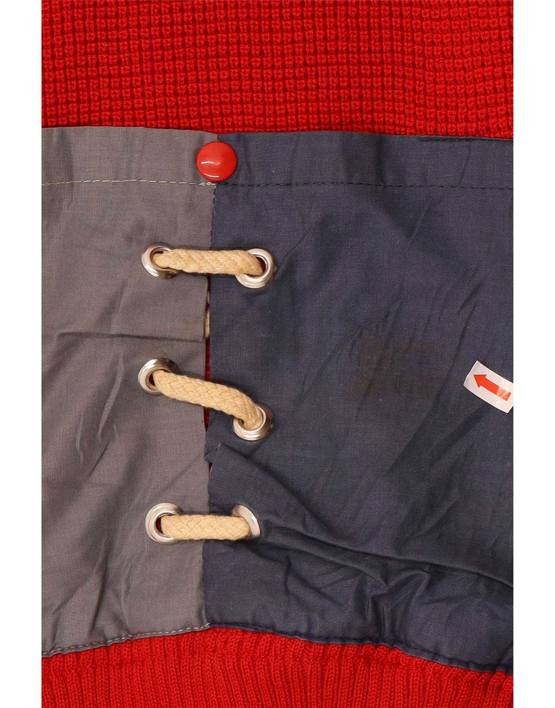 Maglione cardigan da uomo con vestibilità regolare Azzurra, grande, colore rosso