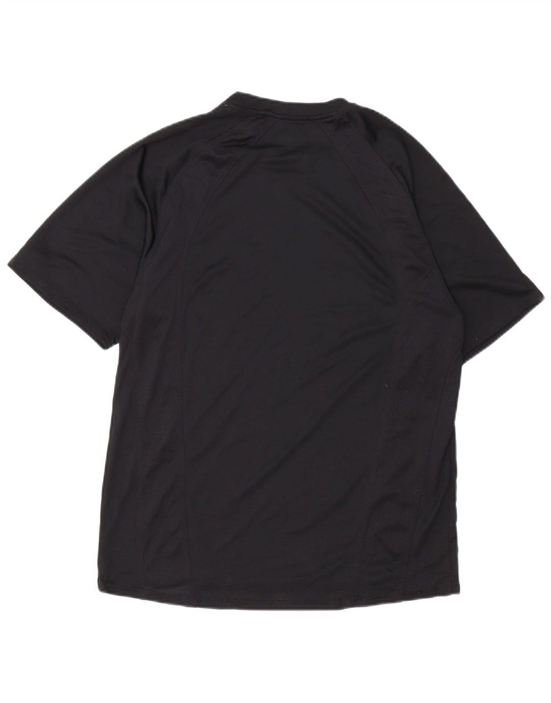 T-shirt da uomo RUSSELL ATHLETIC Top medio nero in poliestere